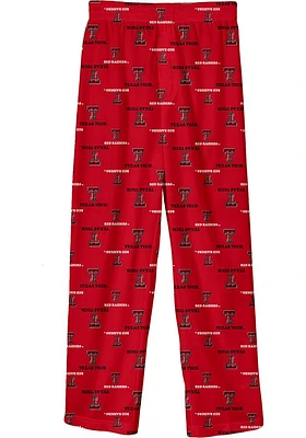 Texas Tech Red Raiders Youth All Over Design Sleep Pants