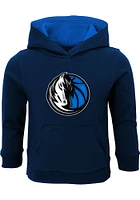 Dallas Mavericks Toddler Navy Blue Prime Long Sleeve Hooded Sweatshirt