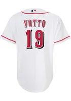 Joey Votto  Nike Cincinnati Reds Youth White Home Jersey