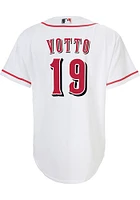 Joey Votto  Nike Cincinnati Reds Youth White Home Jersey