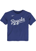 Adalberto Mondesi Kansas City Royals Toddler Blue Name Number Short Sleeve Player T Shirt