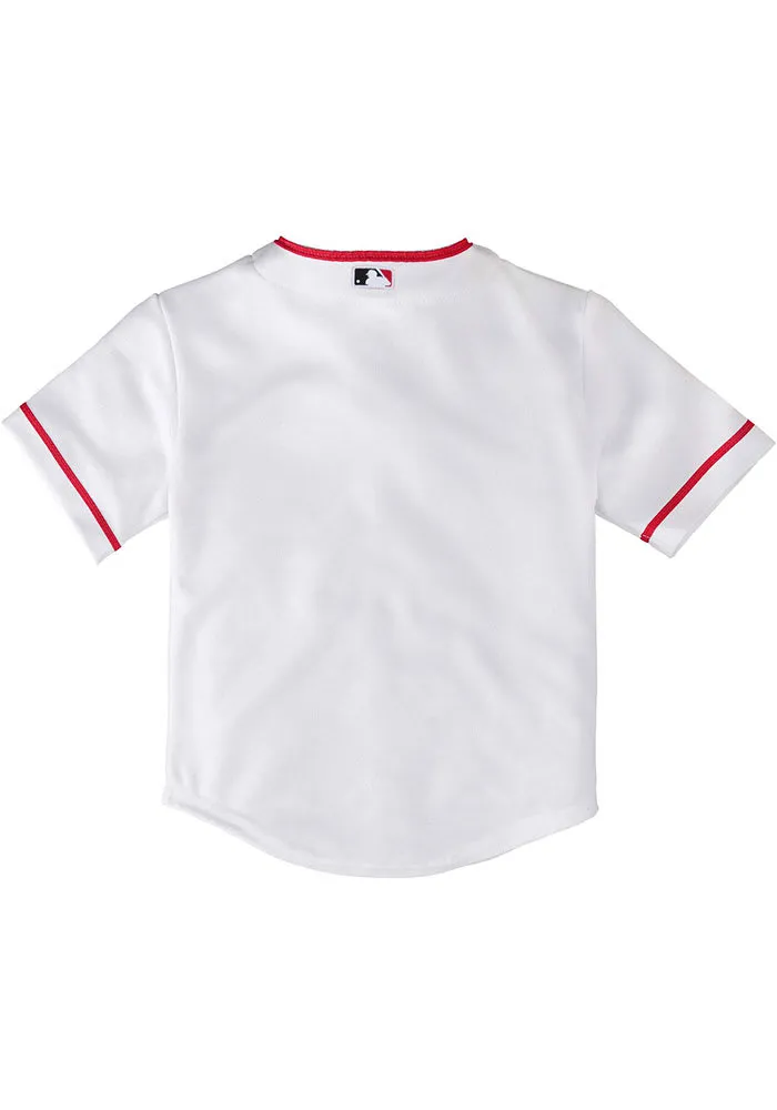 Nike Cincinnati Reds Toddler White Home Jersey