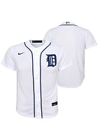 Nike Detroit Tigers Boys White Home Baseball Jersey