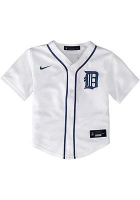 Nike Detroit Tigers Baby White Home Jersey Baseball