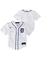 Nike Detroit Tigers Baby White Home Jersey Baseball