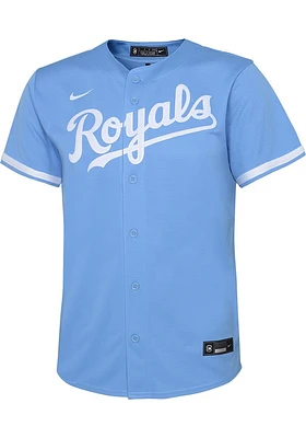 Nike Kansas City Royals Youth Light Blue Alternate Jersey