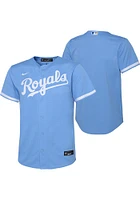 Nike Kansas City Royals Youth Light Blue Alternate Jersey