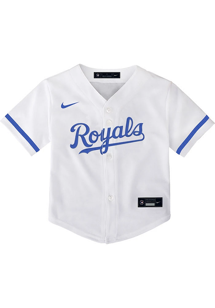 Nike Kansas City Royals Baby White Home Jersey Baseball