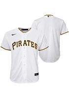 Nike Pittsburgh Pirates Youth White Home Replica Jersey