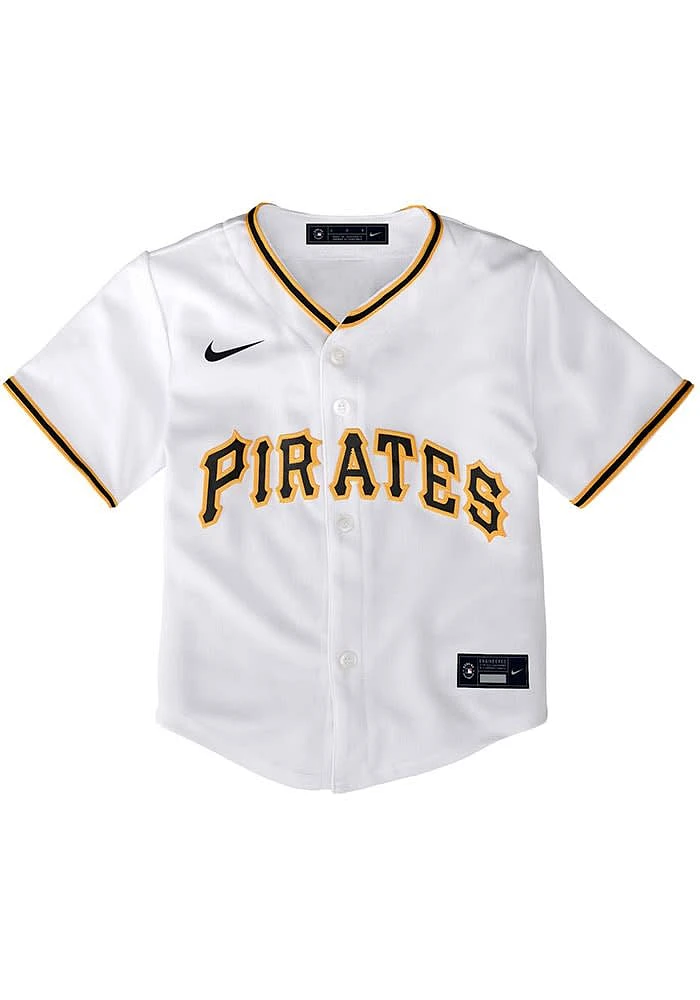 Nike Pittsburgh Pirates Baby White Home Jersey Baseball