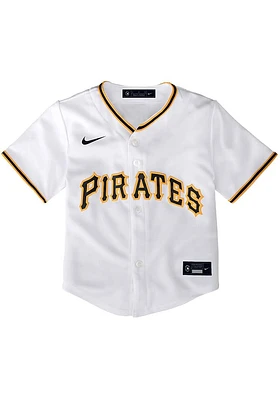 Nike Pittsburgh Pirates Baby White Home Jersey Baseball
