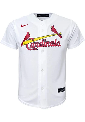 Nike St Louis Cardinals Youth White Home Jersey