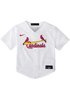 Nike St Louis Cardinals Baby White Home Jersey Baseball