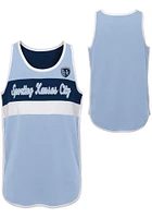 Sporting Kansas City Girls Light Blue Game is the Heart Short Sleeve Tank Top