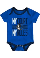 Dallas Mavericks Baby Blue Trifecta One Piece