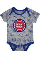 Detroit Pistons Baby Blue Trifecta One Piece
