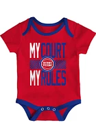 Detroit Pistons Baby Blue Trifecta One Piece