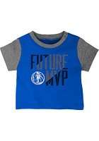 Dallas Mavericks Infant Blue Stat Tracker Set Top and Bottom