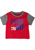 Philadelphia 76ers Infant Blue Putting Up Numbers Set Top and Bottom