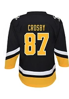 Sidney Crosby  Pittsburgh Penguins Boys Black Replica Third Hockey Jersey