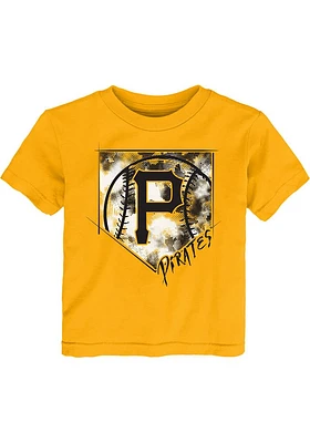 Pittsburgh Pirates Toddler Gold Home Field Short Sleeve T-Shirt