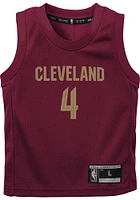 Evan Mobley  Outer Stuff Cleveland Cavaliers Boys Maroon Replica Road Basketball Jersey