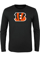 Cincinnati Bengals Boys Primary Logo B Long Sleeve T-Shirt