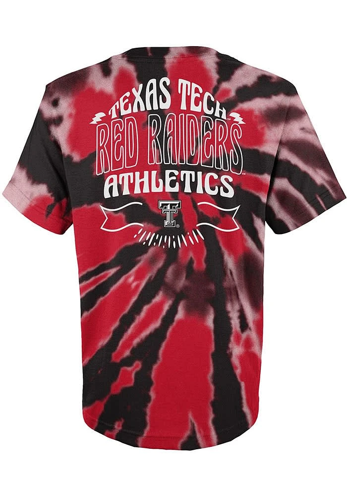 Texas Tech Red Raiders Youth Pennant Tie Dye Short Sleeve T-Shirt