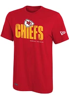Kansas City Chiefs Red HASH IT OUT Short Sleeve T Shirt