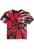 Texas Tech Red Raiders Toddler Pennant Tie Dye Short Sleeve T-Shirt