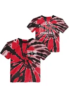 Texas Tech Red Raiders Toddler Pennant Tie Dye Short Sleeve T-Shirt