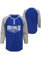 Kansas City Royals Youth Blue Still the Best Long Sleeve Fashion T-Shirt