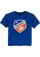 FC Cincinnati Toddler Primary Logo Short Sleeve T-Shirt