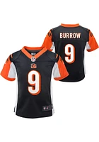 Joe Burrow Cincinnati Bengals Toddler Black Nike Gameday Football Jersey