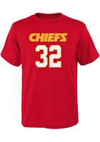 Tyrann Mathieu Kansas City Chiefs Youth Red Name and Number Player Tee