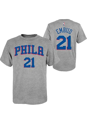 Joel Embiid Philadelphia 76ers Youth Player Tee