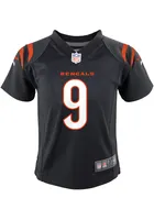 Joe Burrow Cincinnati Bengals Toddler Black Nike Game Football Jersey