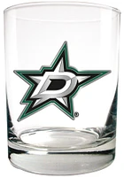 Dallas Stars 14oz Emblem Rock Glass - Green