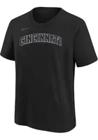 Joey Votto Cincinnati Reds Youth Black Refresh NN Player Tee