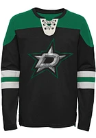 Dallas Stars Boys Black Goaltender Long Sleeve Crew Sweatshirt