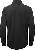 Dallas Stars Youth Black Attacking Zone Long Sleeve Quarter Zip Shirt