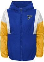 St Louis Blues Youth Blue Stadium Light Weight Jacket