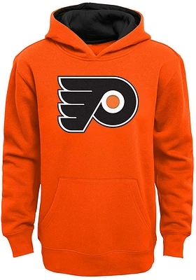 Philadelphia Flyers Toddler Orange Prime Long Sleeve Hooded Sweatshirt