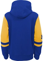 St Louis Blues Baby Faceoff Long Sleeve Full Zip Sweatshirt - Blue