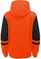 Philadelphia Flyers Boys Orange Faceoff Long Sleeve Full Zip Hooded Sweatshirt