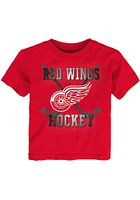 Detroit Red Wings Toddler Classic Sticks Short Sleeve T-Shirt