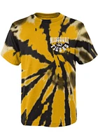 Missouri Tigers Youth Black Pennant Tie Dye Short Sleeve T-Shirt