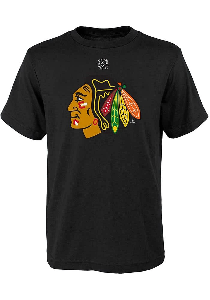 Chicago Blackhawks Youth Primary Logo Short Sleeve T-Shirt