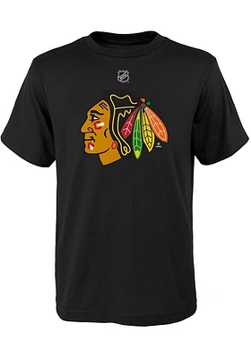 Chicago Blackhawks Youth Primary Logo Short Sleeve T-Shirt