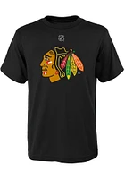 Chicago Blackhawks Youth Primary Logo Short Sleeve T-Shirt